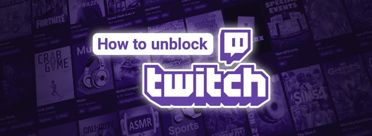 how to unblock twitch